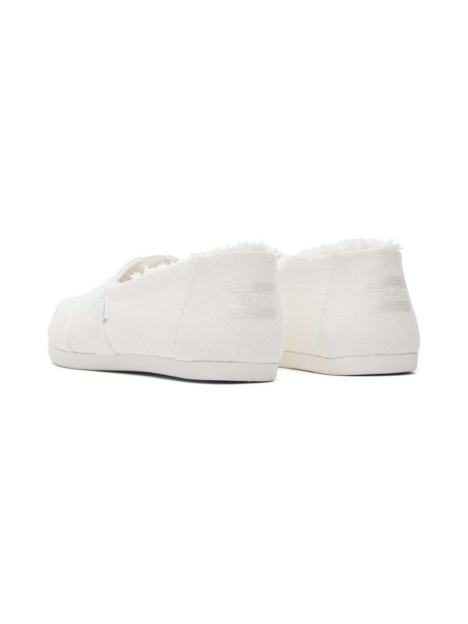 TOMS Women's White Casual Loafers