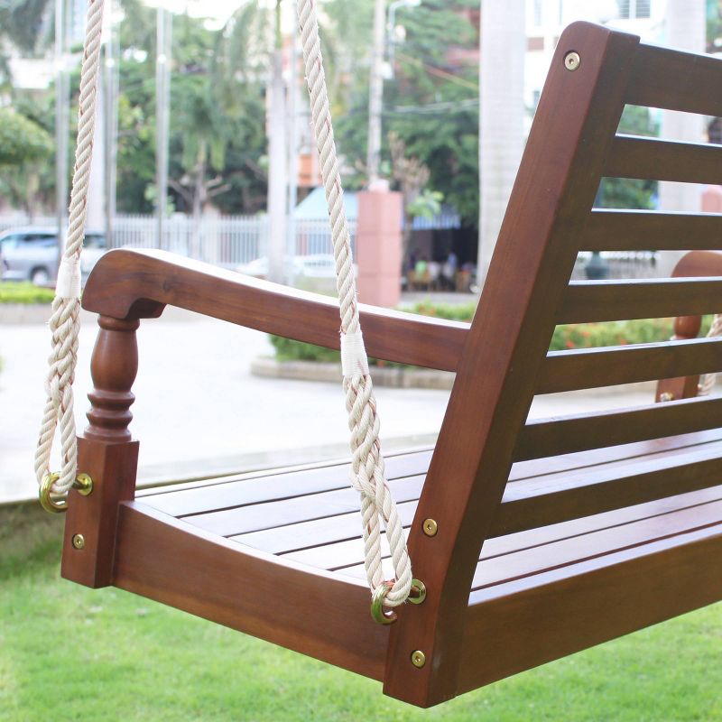 Web Spinner Swing 24" Diameter - Black - Sorbus