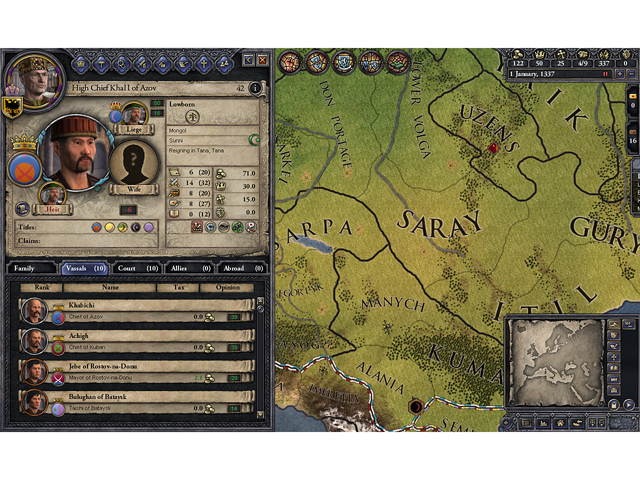 Crusader Kings II: Mongol Faces (DLC) [Online Game Code]