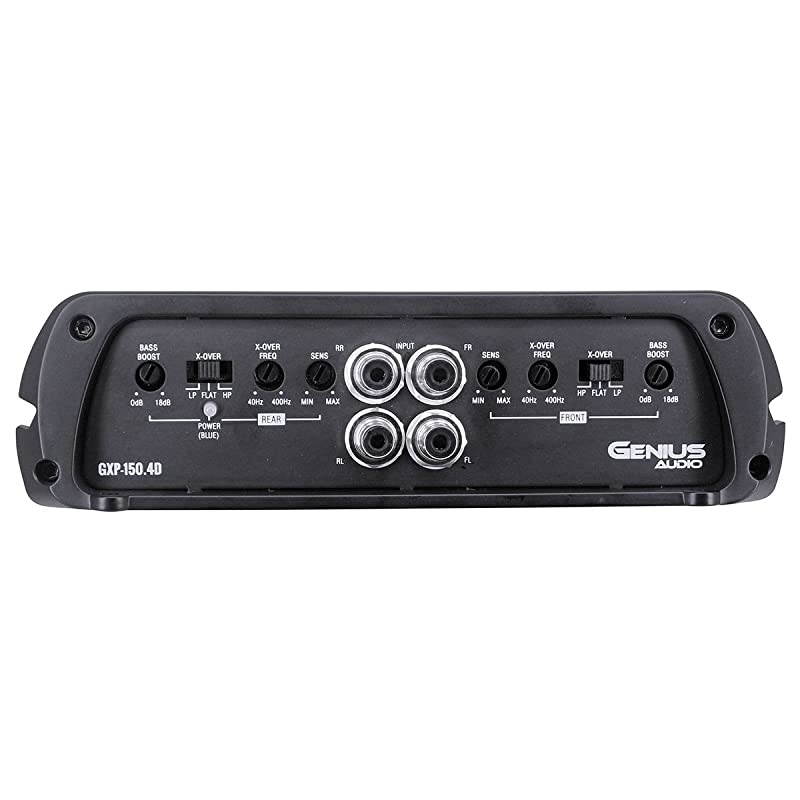GXP-150.4D 2000 Watts-MAX Compact Car Full Range Amplifier 4 Channel Class-D 2-Ohm Stable