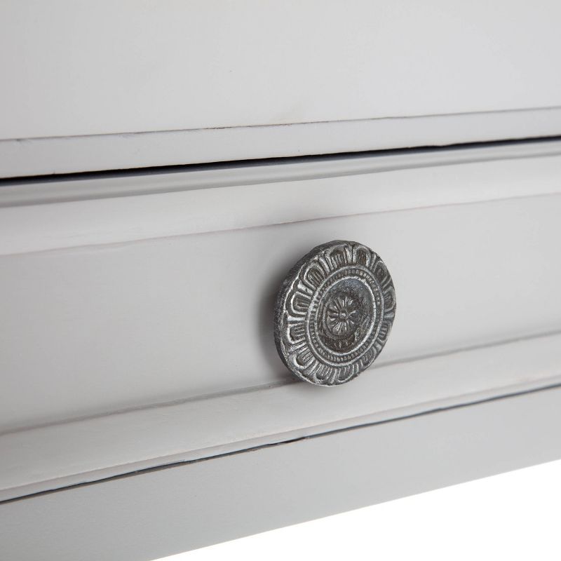 Ashby Nightstand with Drawer Gray - Finch