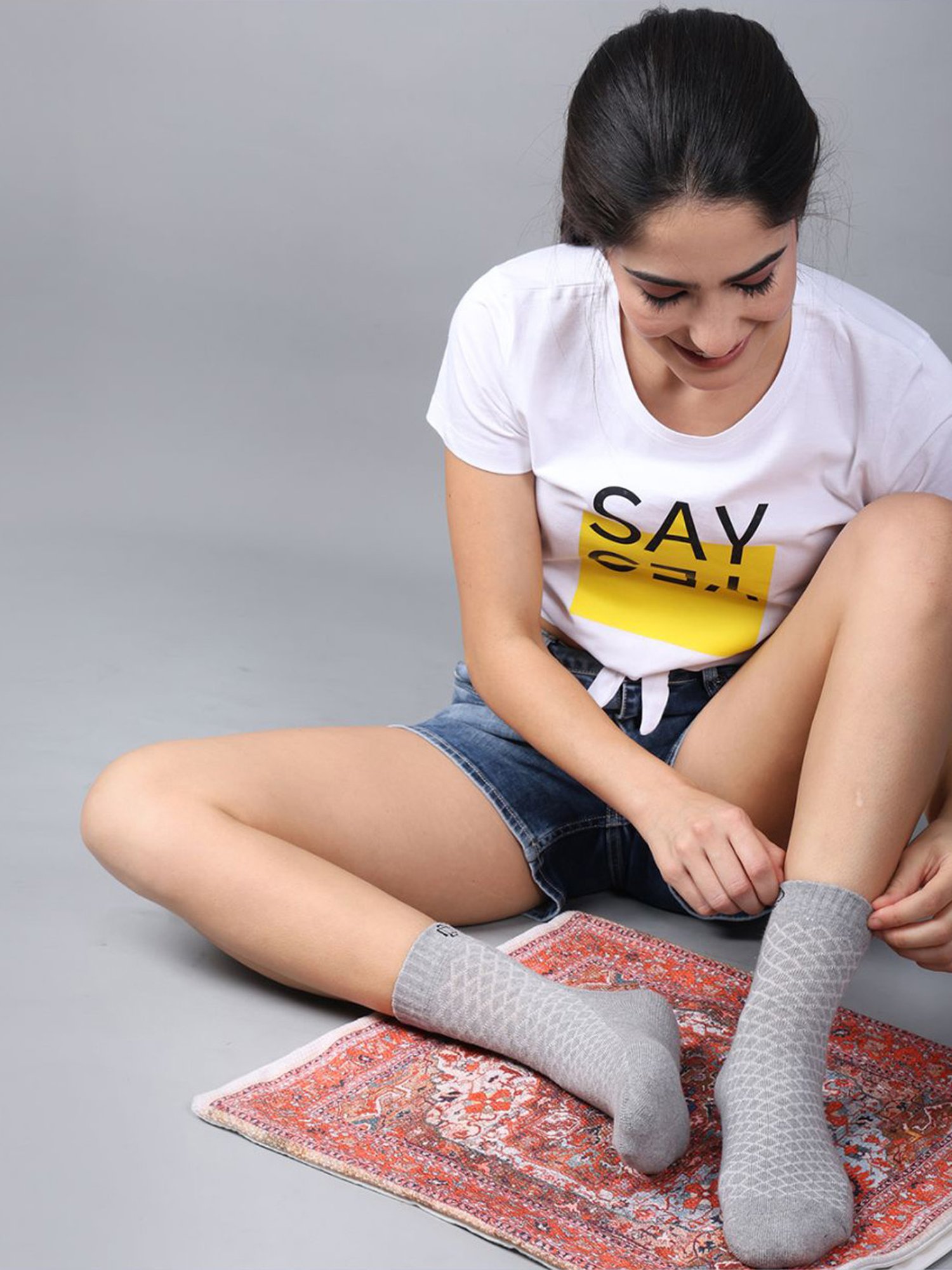 Dollar Socks For Women's Sports Ankle Length In (Pack of 5)