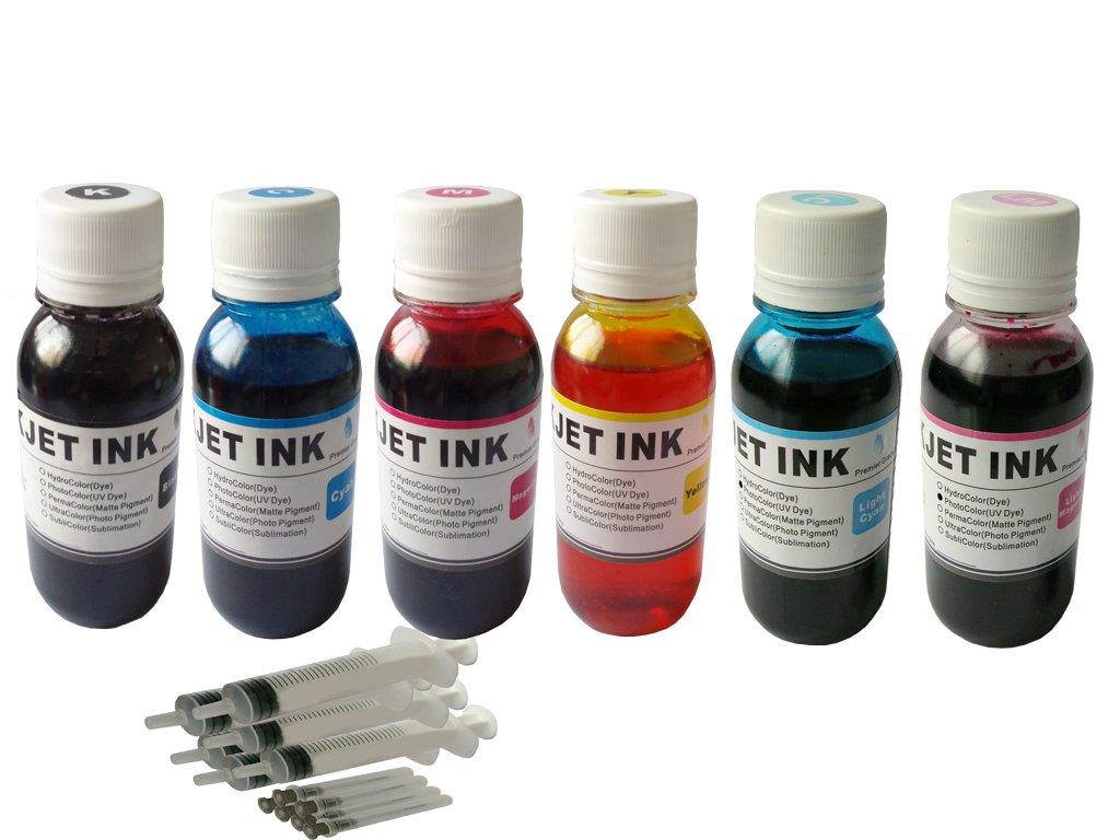 600ML UV Dye refill Ink for T048 77 78 79 98 99 and CISS