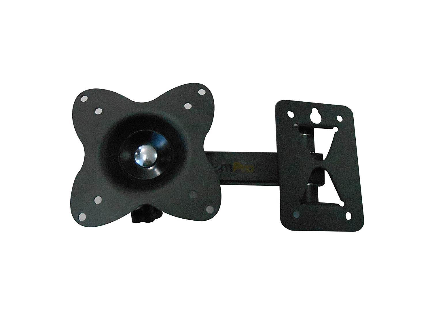 XtremPro Full Motion TV Wall Mount, Tilt &plusmn;15&deg;, Swivel 90&deg;, Rotation 360&deg;, 3-9.3" Extension Arm, for most 13"-30" Inch LCD, LED, 4K or Plasma TVs, VESA 75x75 100x100, 40Lbs Capacity Max&ndash; Black (41023)