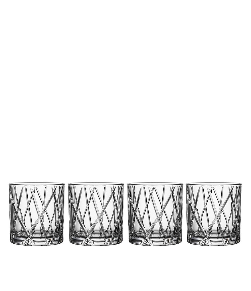 Orrefors City Doble Old Fashioned, Set of 4