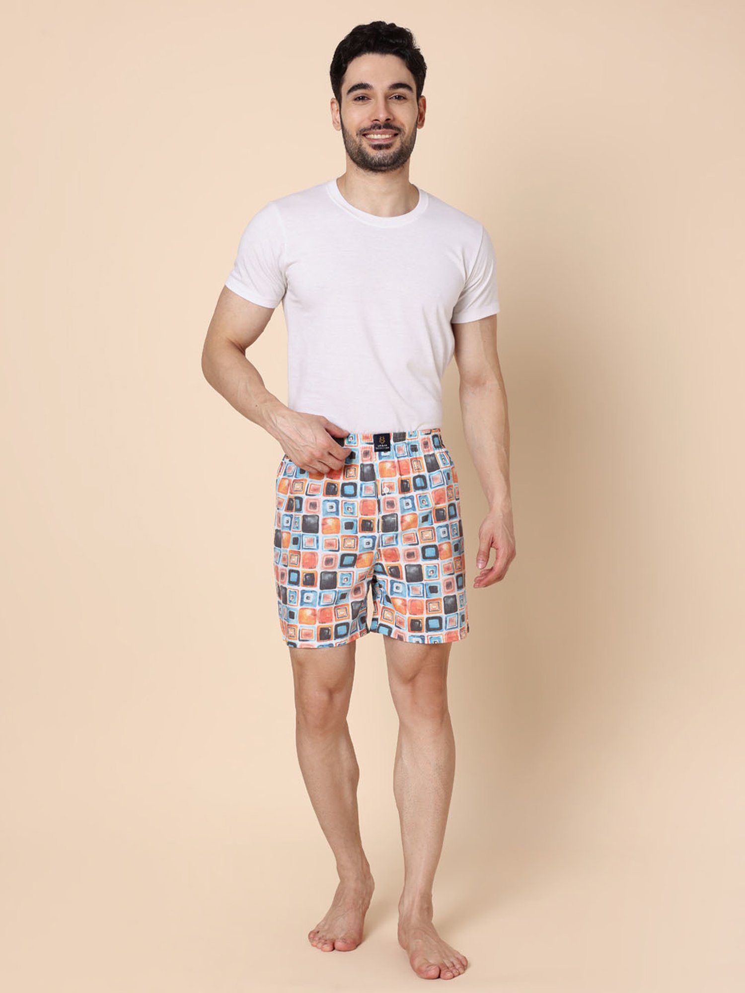 Urban Scottish Multi Other Regular fit Print Boxers-Pack of 3