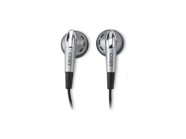 COBY CV-E20 Earbud Digital Stereo Earphone with Carrying Case