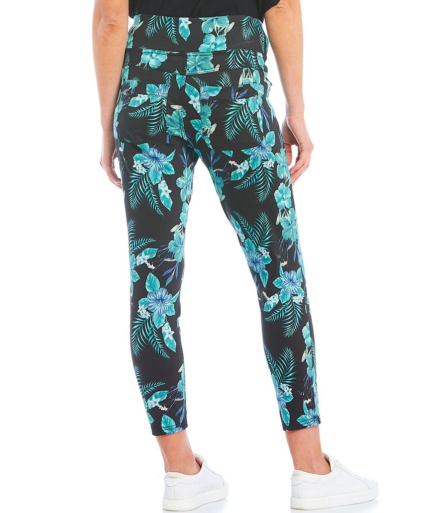 Commando Faux Leather Crocodile-Embossed Legging