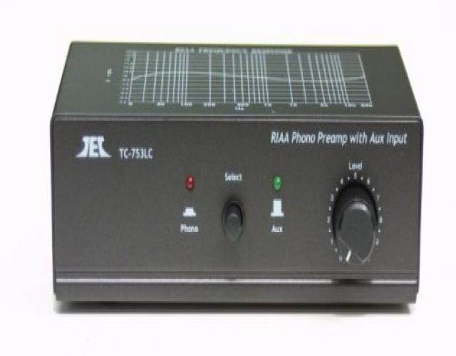 turntable / phono preamp preamplifier pre amplifier w aux input and volume control