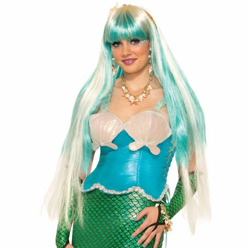 Forum Novelties Mermaid Adult Costume Wig Waterfall