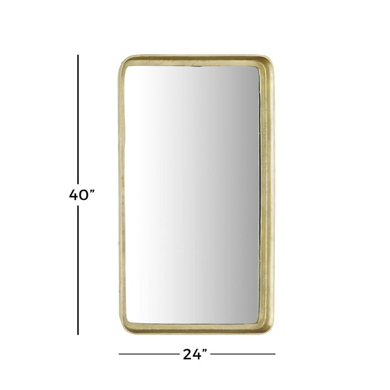 40" x 24" Modern Oversized Rectangular Aluminum Cast Mirror - Venus Williams Collection