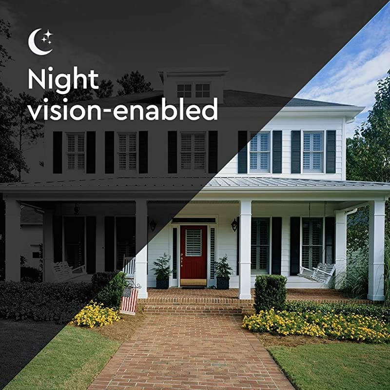 ReadyView 4MP Surveillance Camera - 1520p, PoE, IP67-rated, Motion Detection, Night Vision, Outdoor and Indoor, Security Video Surveillance - BWGK0000NWT-HESN