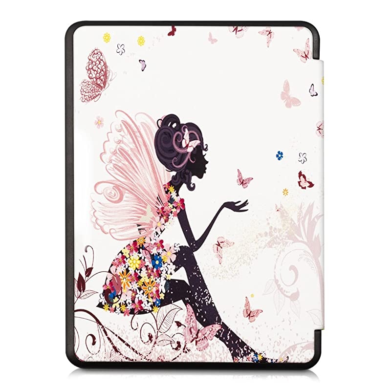 Case Compatible with Kobo Glo HD/Touch 2.0 - Case e-Reader Cover - Cosmic Nature Blue/Grey/Black