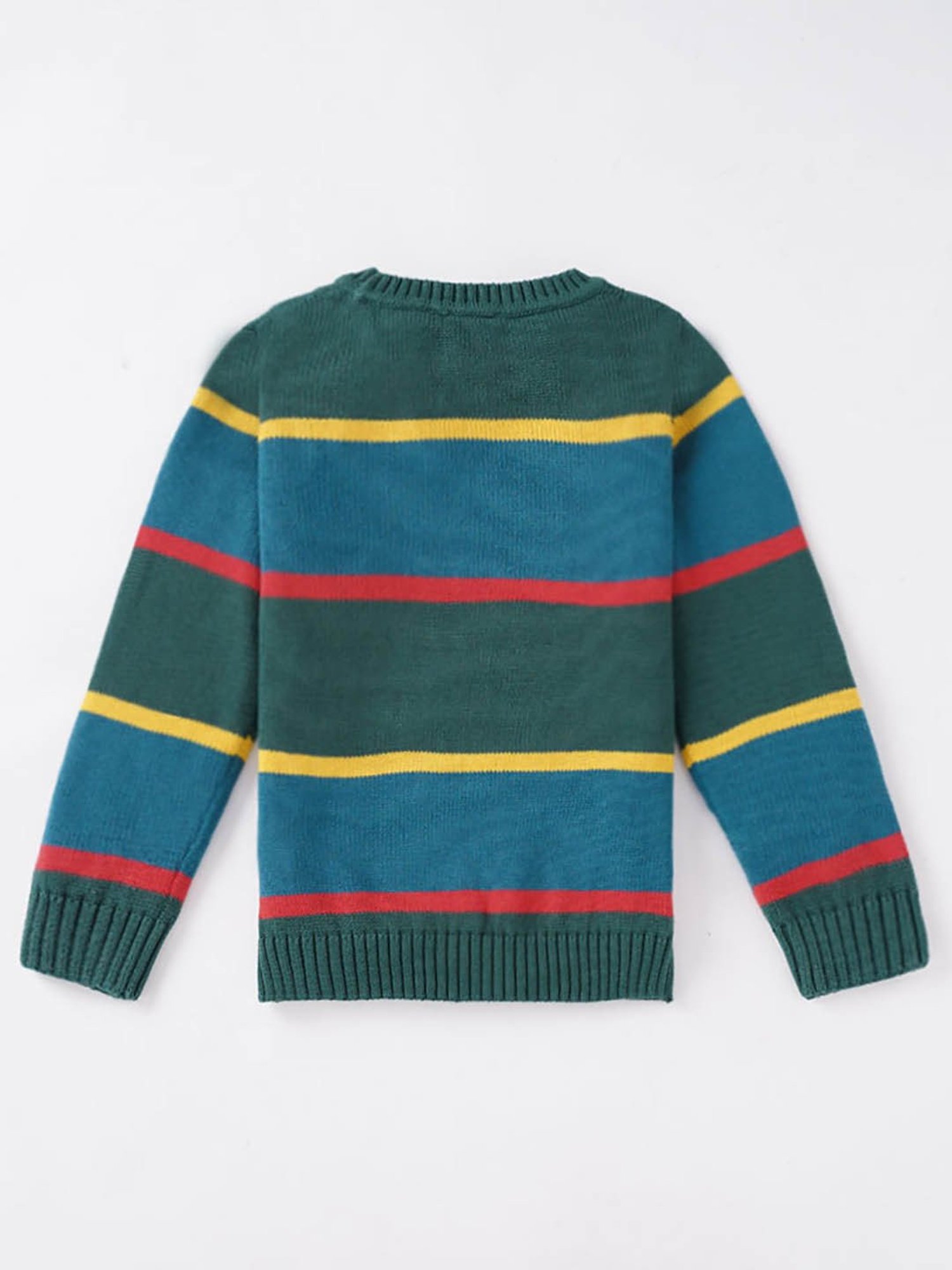 Cherry Crumble By Nitt Hyman Unisex Red & Cream Self Design Full Sleeves Sweater