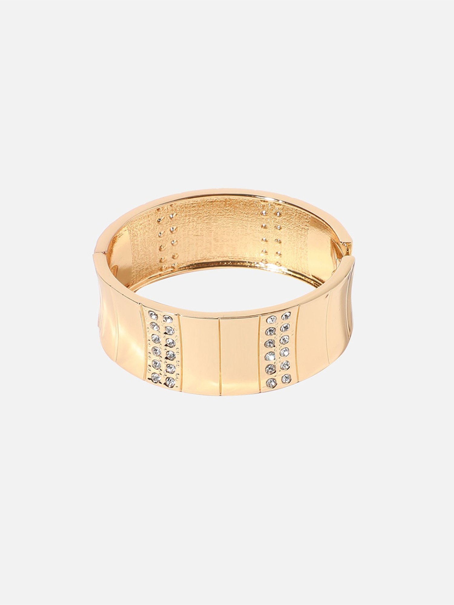 Sohi Metallic Bar Golden Bracelet for Women & Girls
