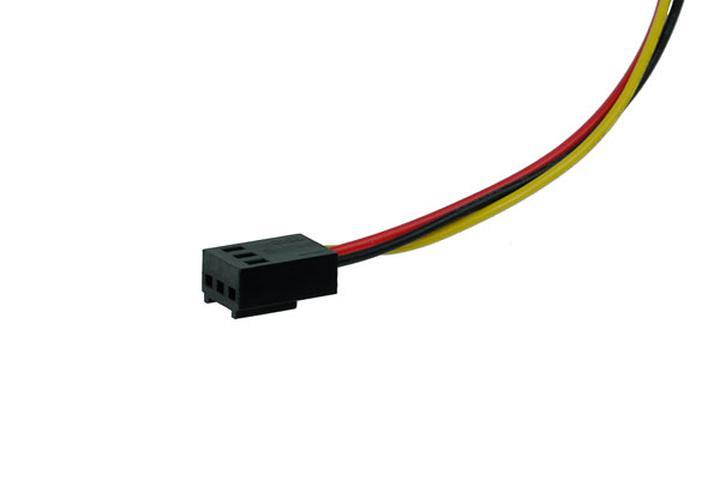 Phobya 3-Pin Fan to 3x 3-Pin Fan Breakout Cable - 60cm (81124)