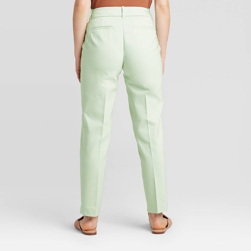 Eva Varro Animal Print Knit jersey Slim Leg Pants