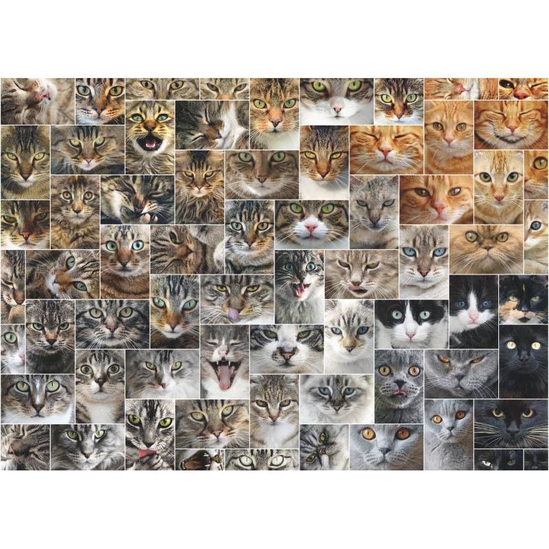 D-Toys Cat Collage Jigsaw Puzzle - 1000pc