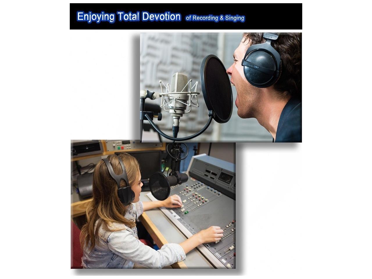 gold--BM800 Professional Suspension Microphone Kit Studio Live Stream Broadcasting Recording Condenser Microphone Set