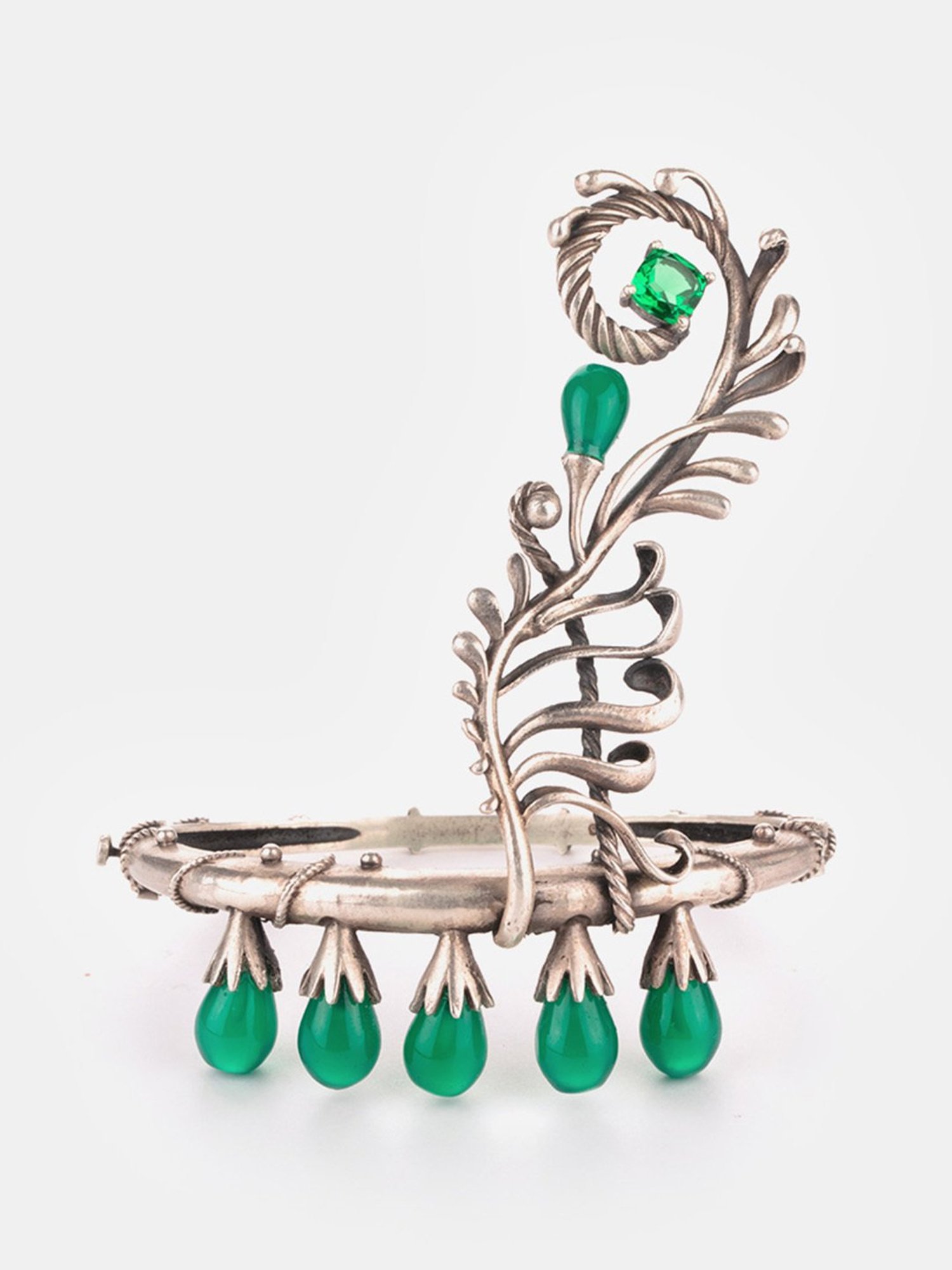 Shaya 92.5 Sterling Silver Liberate Oxidized Bracelet for Women