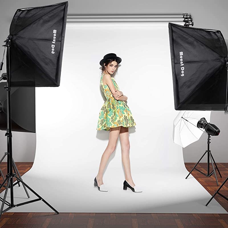 Softbox Lighting Kit Photography Studio Light 20quotX28quot Professional Continuous Light System with E27 95W Bulbs 5500K Photo Equipment for Filming Model Portraits Advertising Shooting