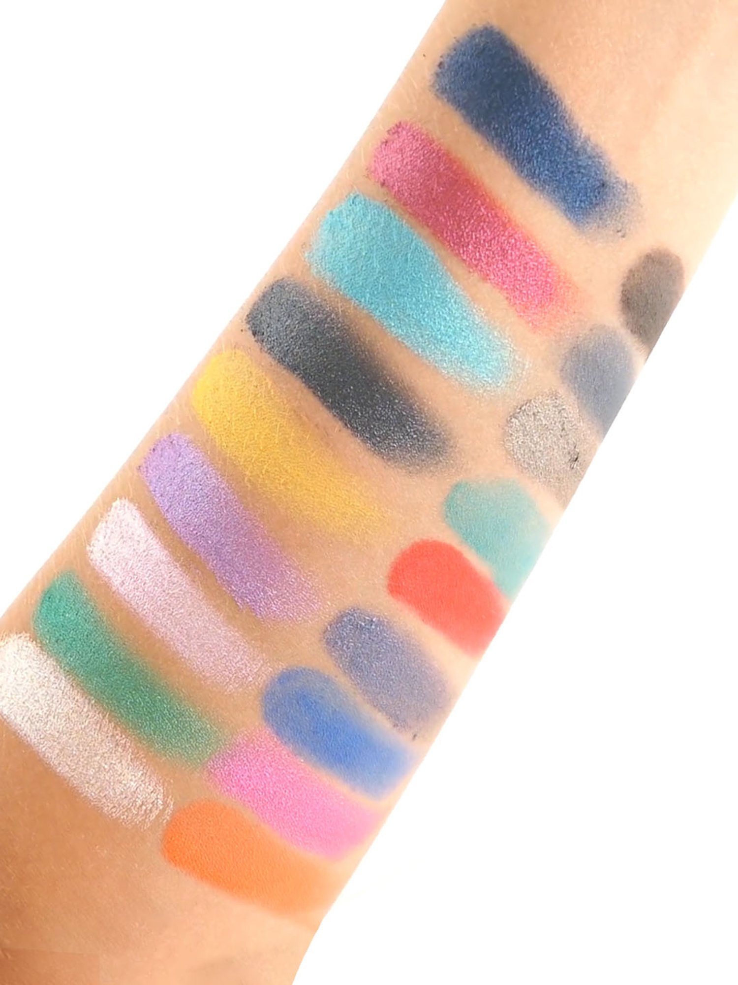 BH Cosmetics 7 Color Shadow Palette Citrine for November - 9 gm