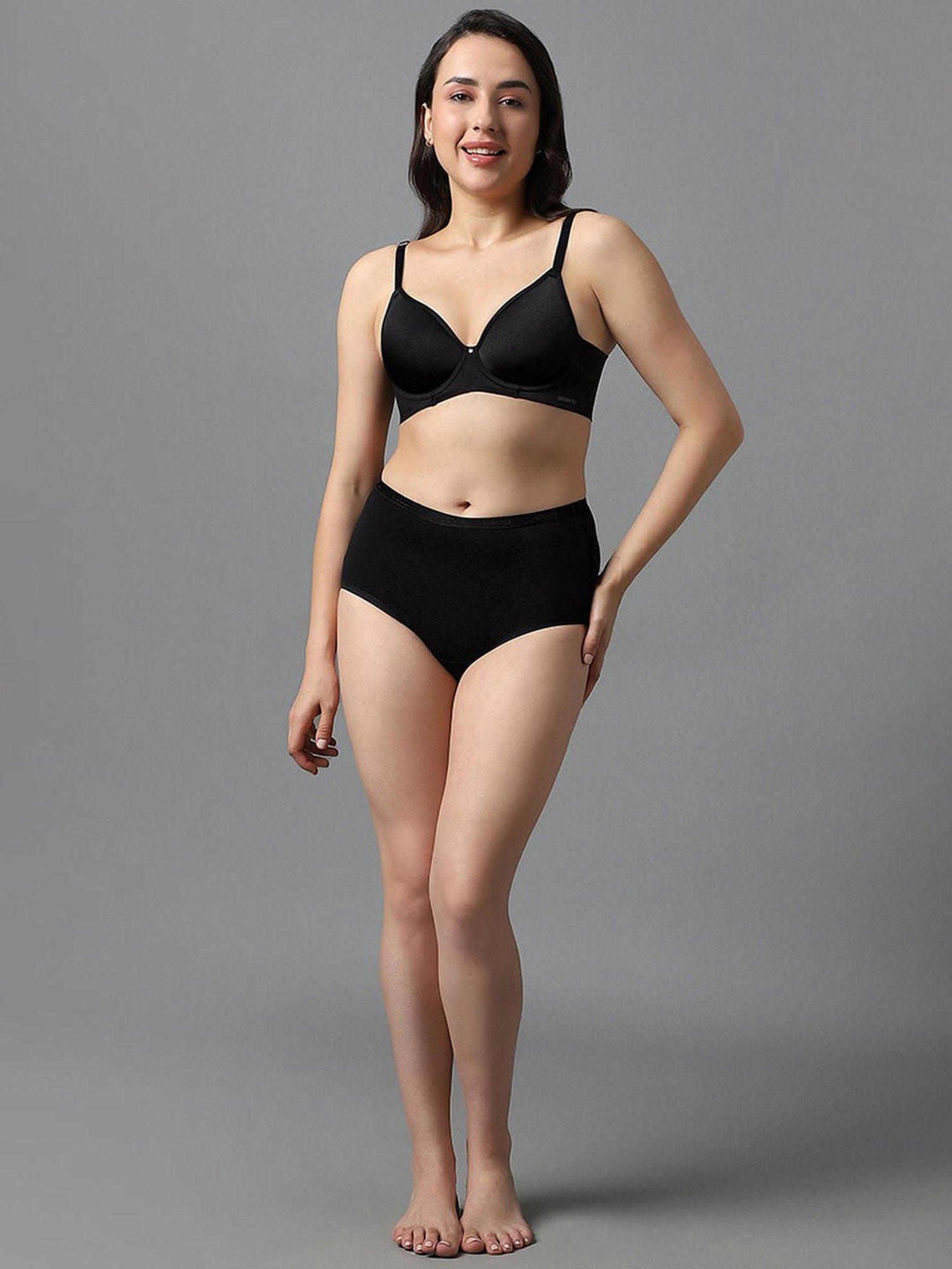 Amante Black Padded T-Shirt Bra