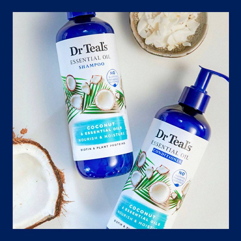 Dr Teal's Coconut Nourish & Moisturize Shampoo - 16oz