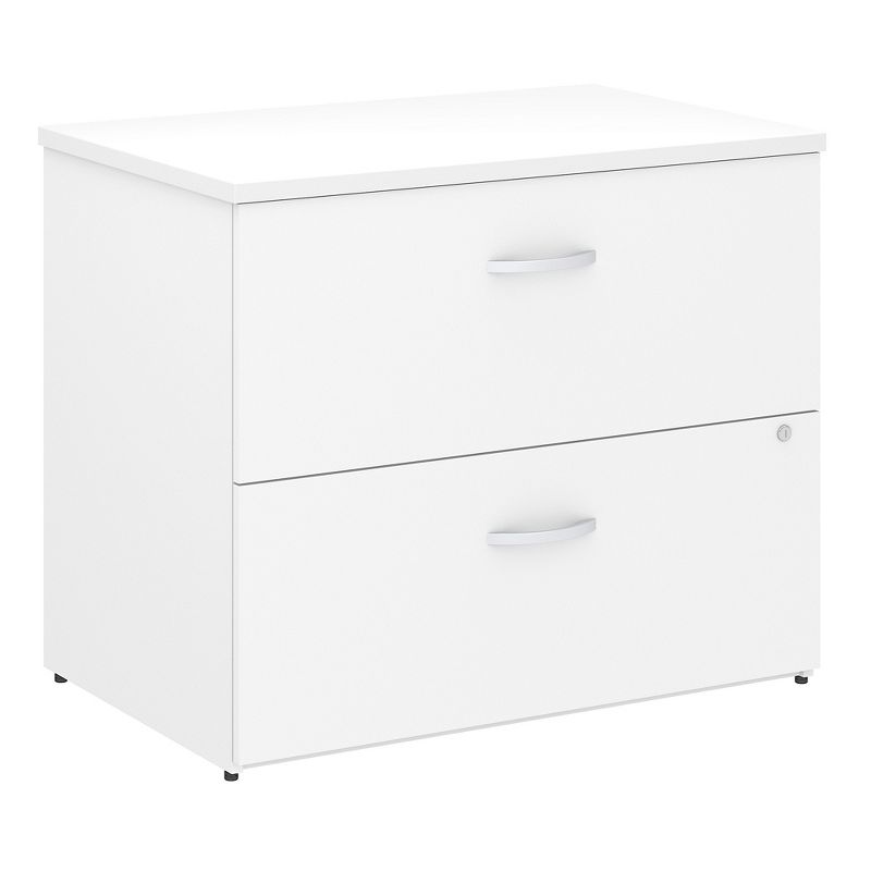 Drina Mobile Locking File Cabinet White - HOMES: Inside + Out