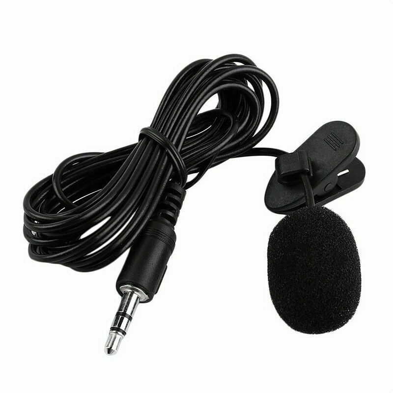 Microphone 3.5mm Mini Wired Clip On Lapel Collar Microphone Mic For Cameras PC Laptop Lound Speaker Recording Studio Karaoke Mic