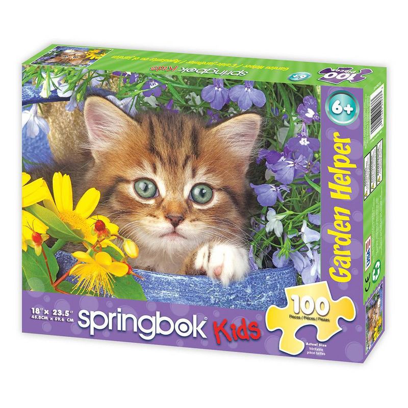 Springbok Garden Helper Puzzle 100pc