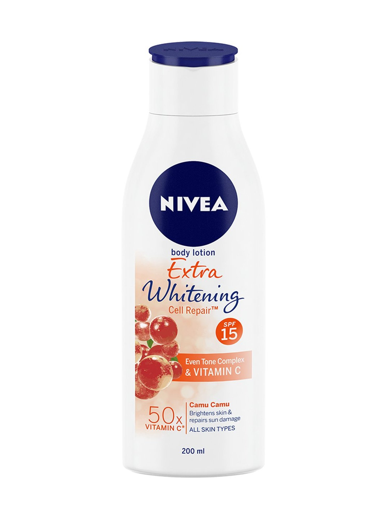 Nivea Body Lotion Extra Whitening Cell Repair SPF 15 - 200 ml