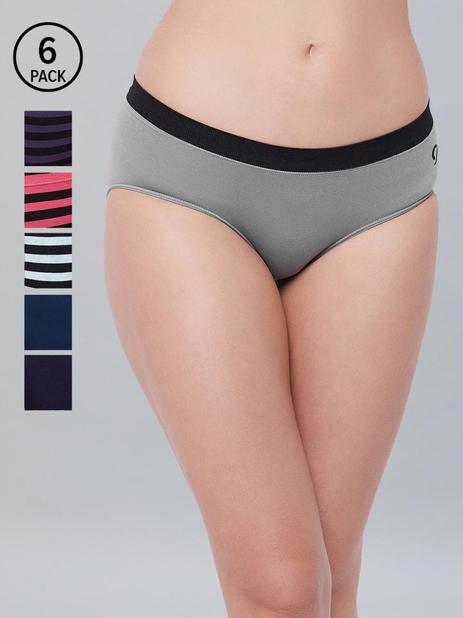 C9 Airwear Multicolor Panty (Pack of 6)