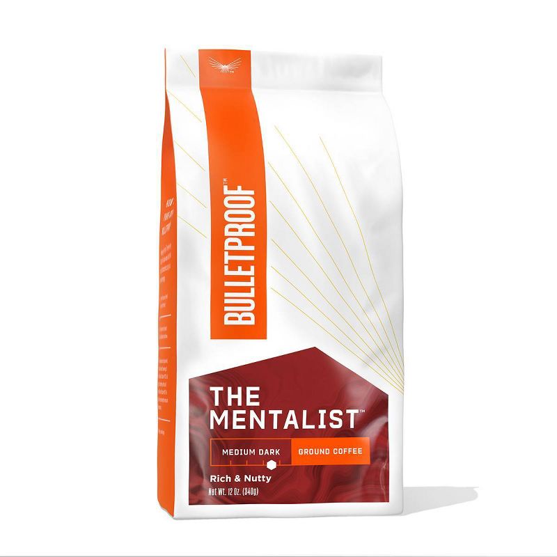 Bulletproof Mentalist Medium Dark Roast Ground Coffee -12oz