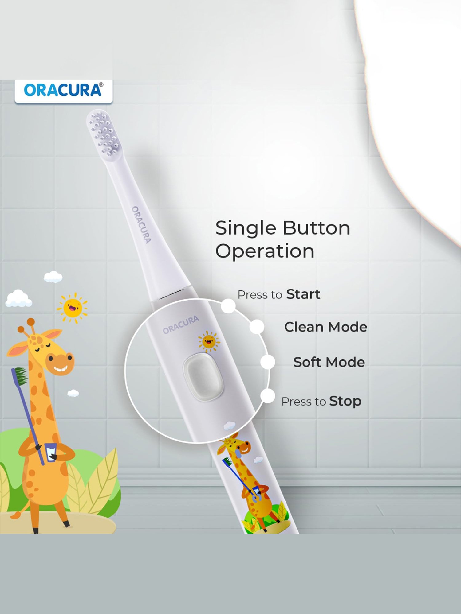 Protouch Teeth Whitening Pen for Men and Women (White)