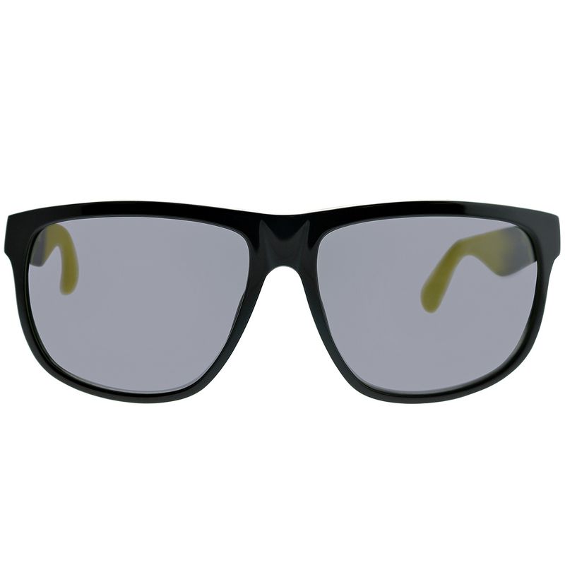 Marc by Marc Jacobs  5WV Y1 Womens Rectangle Sunglasses Black on Fluorescent Yellow 57mm