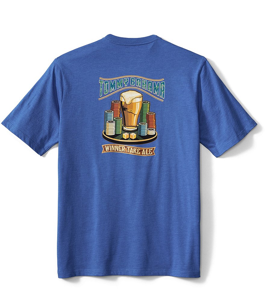 Tommy Bahama Big & Tall Winner Take Ale Short-Sleeve Tee