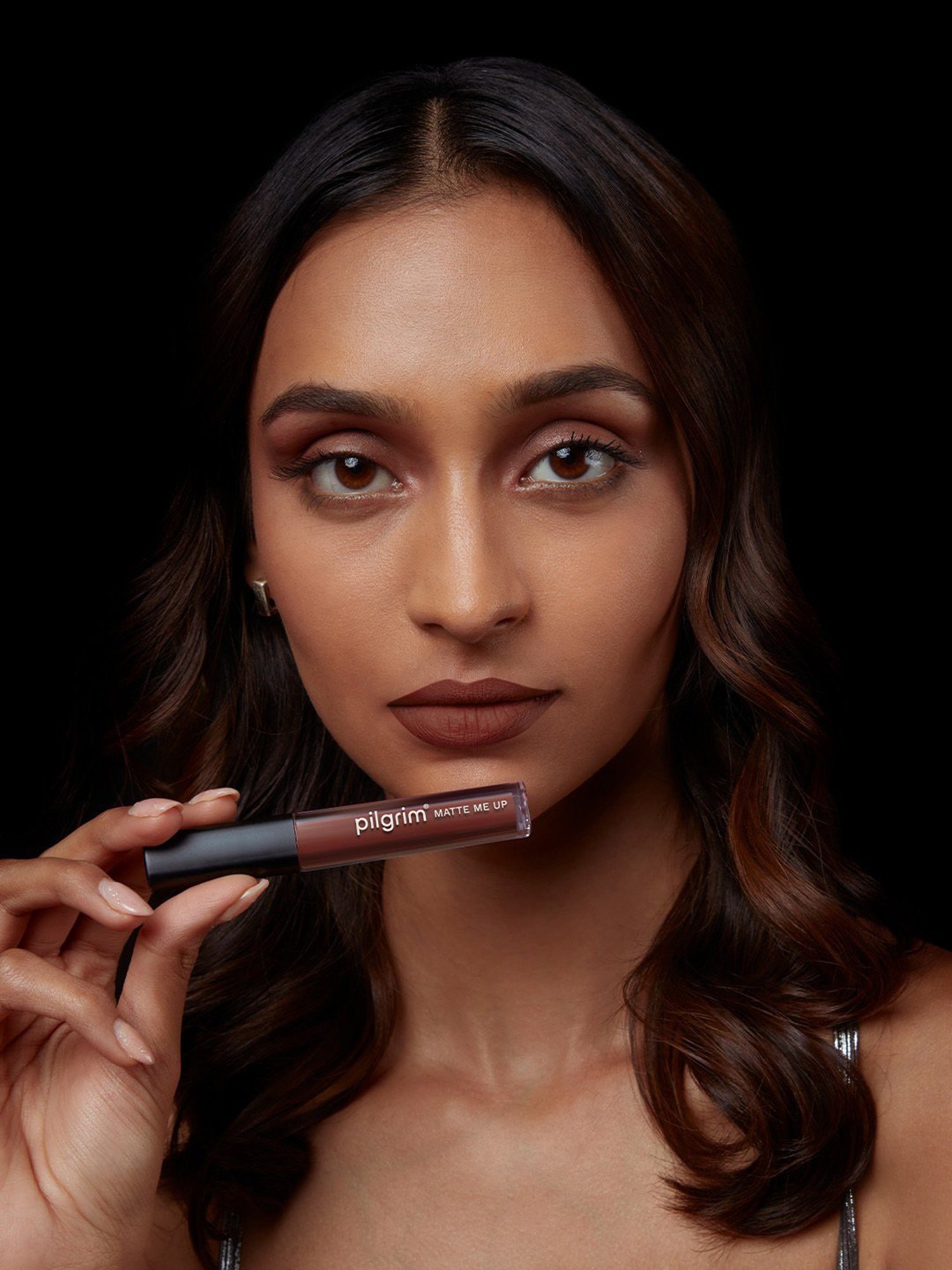 PILGRIM Matte Me Up Liquid Lipstick 03 Bossy Brown - 3 ml