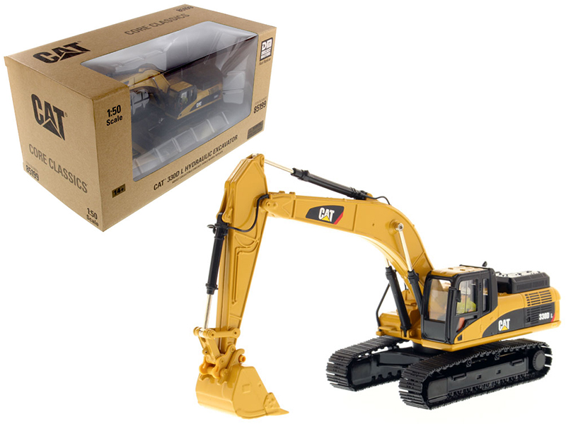 CAT Caterpillar 349F L XE Hydraulic Excavator with Operator "High Line" Series 1/50 Diecast Model by Diecast Masters