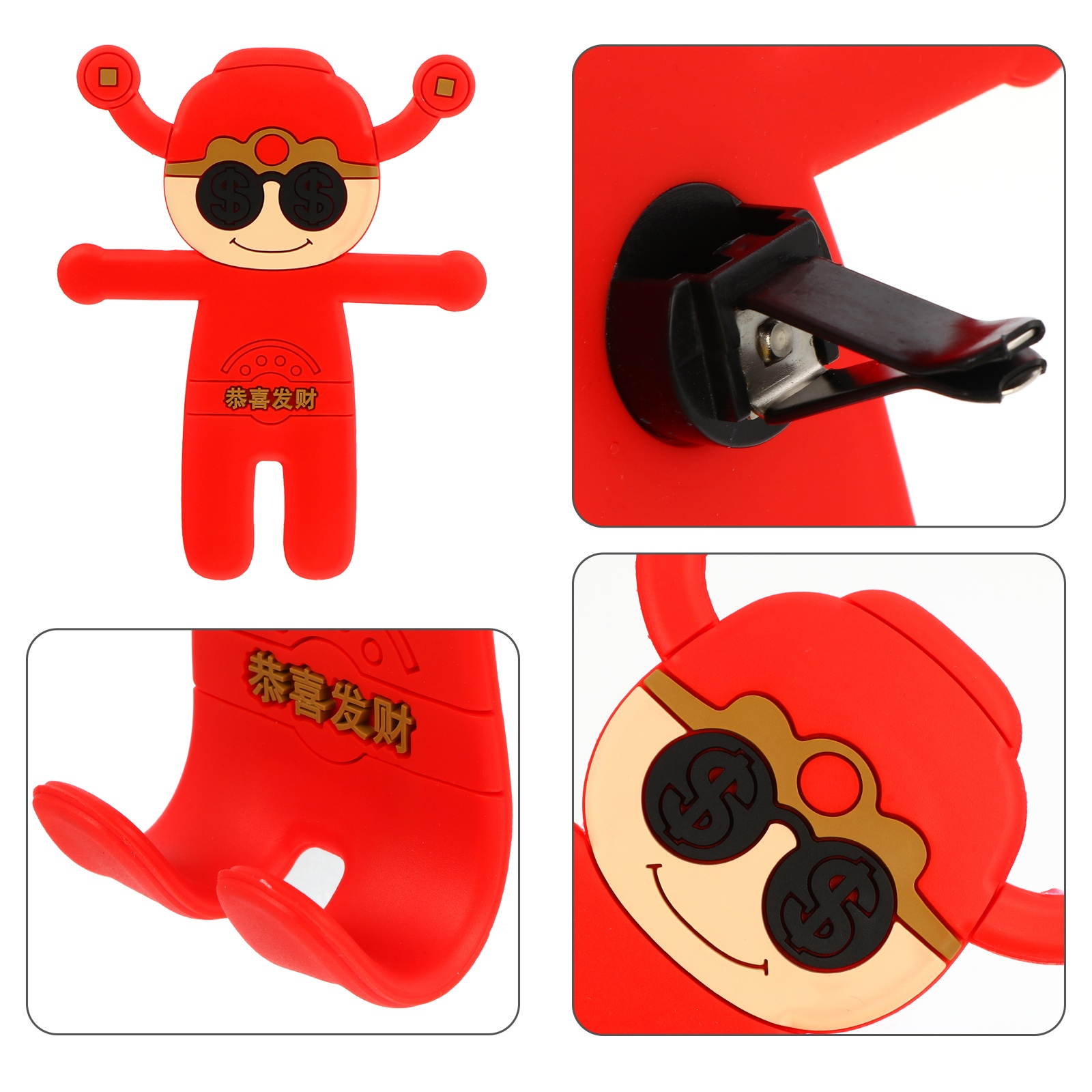 1 Pc Car Air Vent Cellphone Stand Adorable Phone Accessory Navigation Support