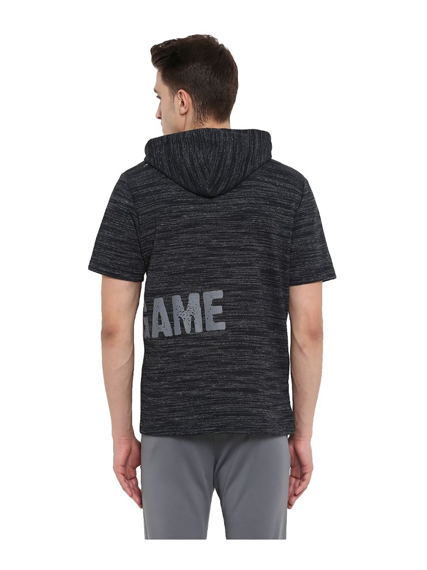 ALCIS Black Hooded Sweatshirt