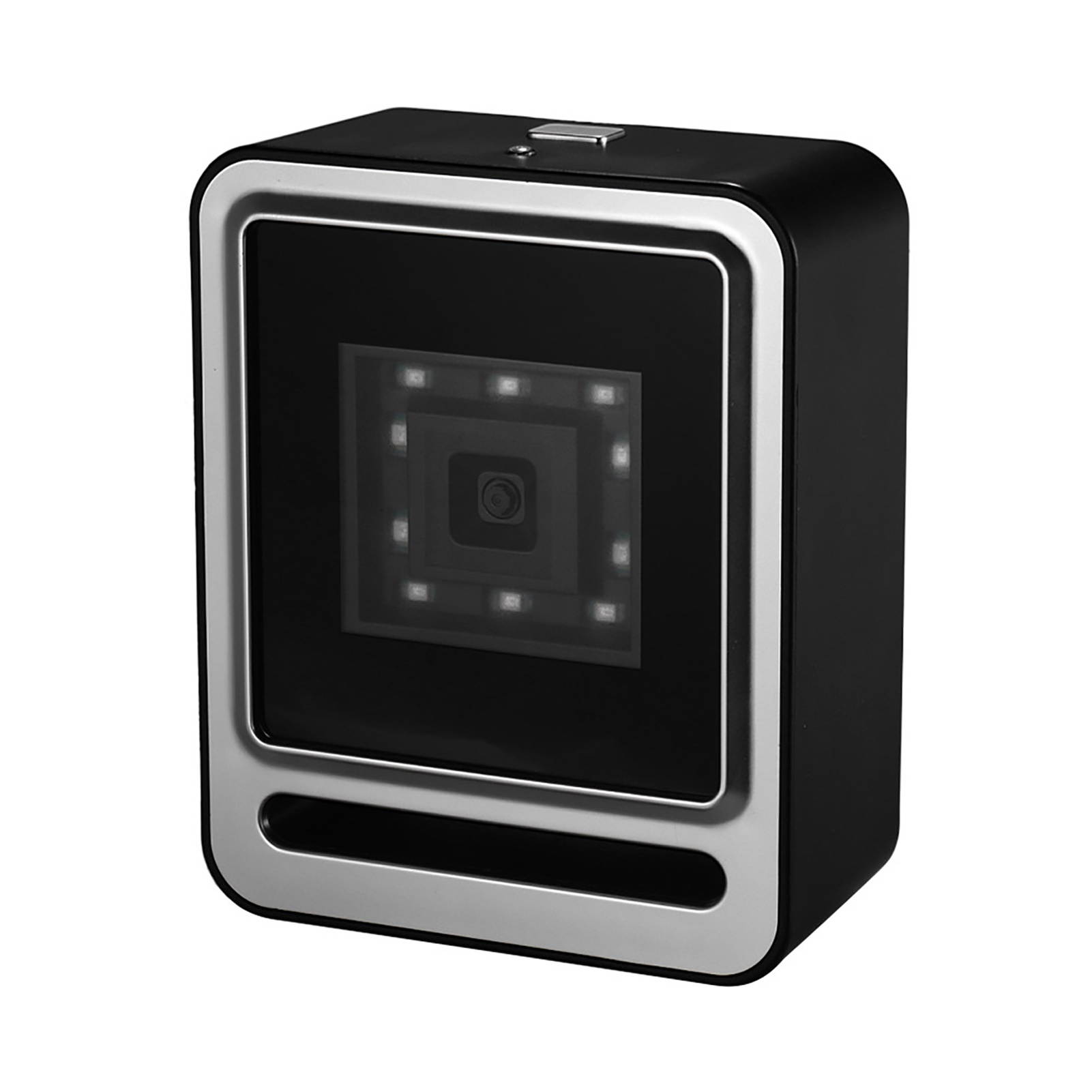 Aibecy Hands-free USB Wired 1D 2D QR Barcoder Scanner Desktop Omnidirectional Bar Code Reader Platform with Top Trigger Button Support Continue Scan/Auto Sense Mode for Supermarket Retail Store Mobile