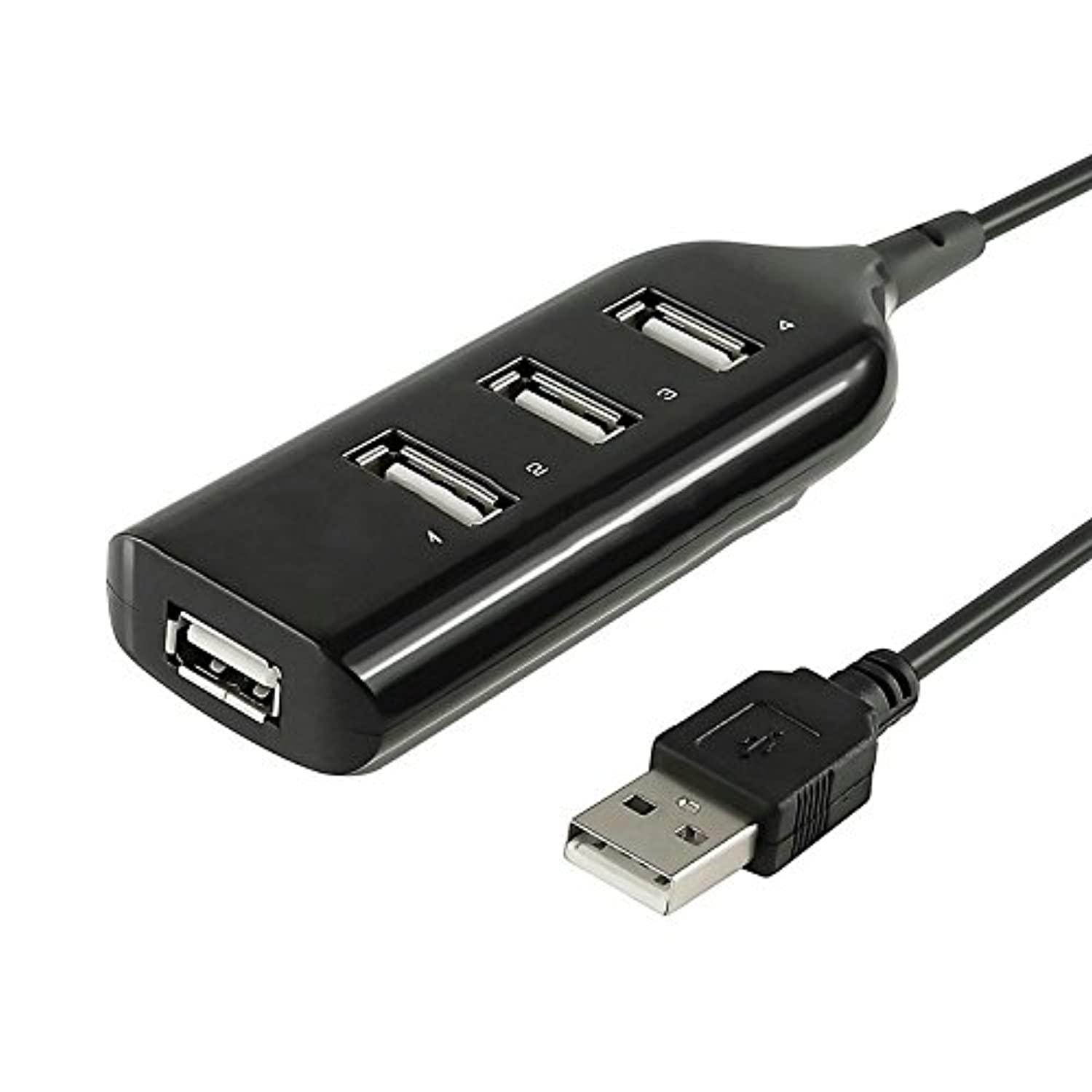 axGear USB 2.0 HUB 4 Port External For High Speed Data Transfer
