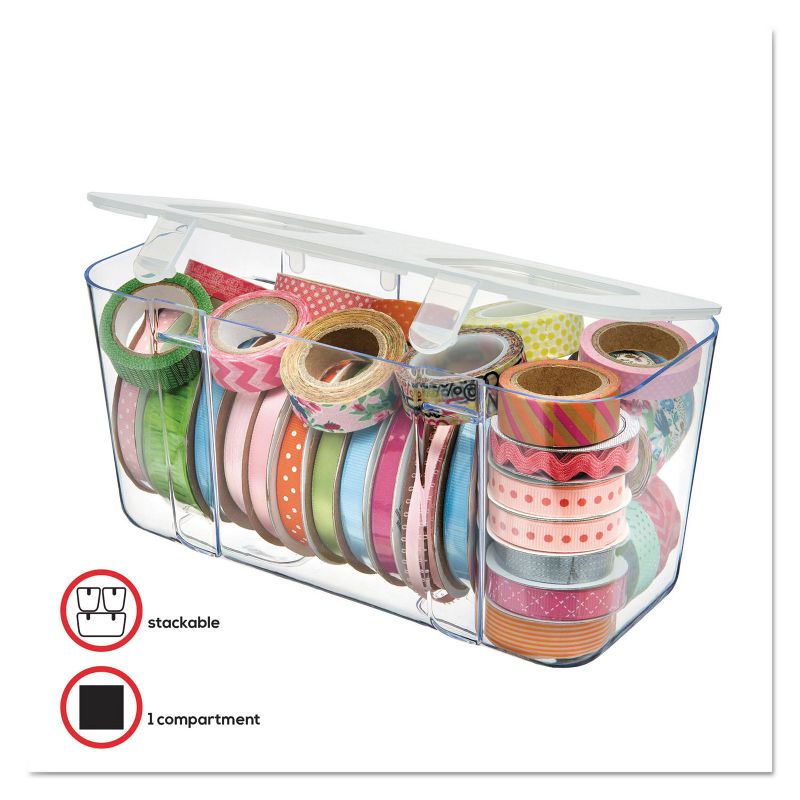 Drina Mobile Locking File Cabinet White - HOMES: Inside + Out