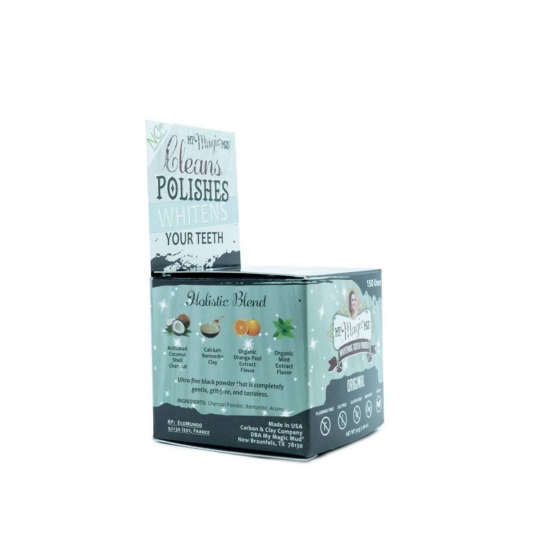 My Magic Mud Activated Charcoal Tooth Powder Original - 1.06oz