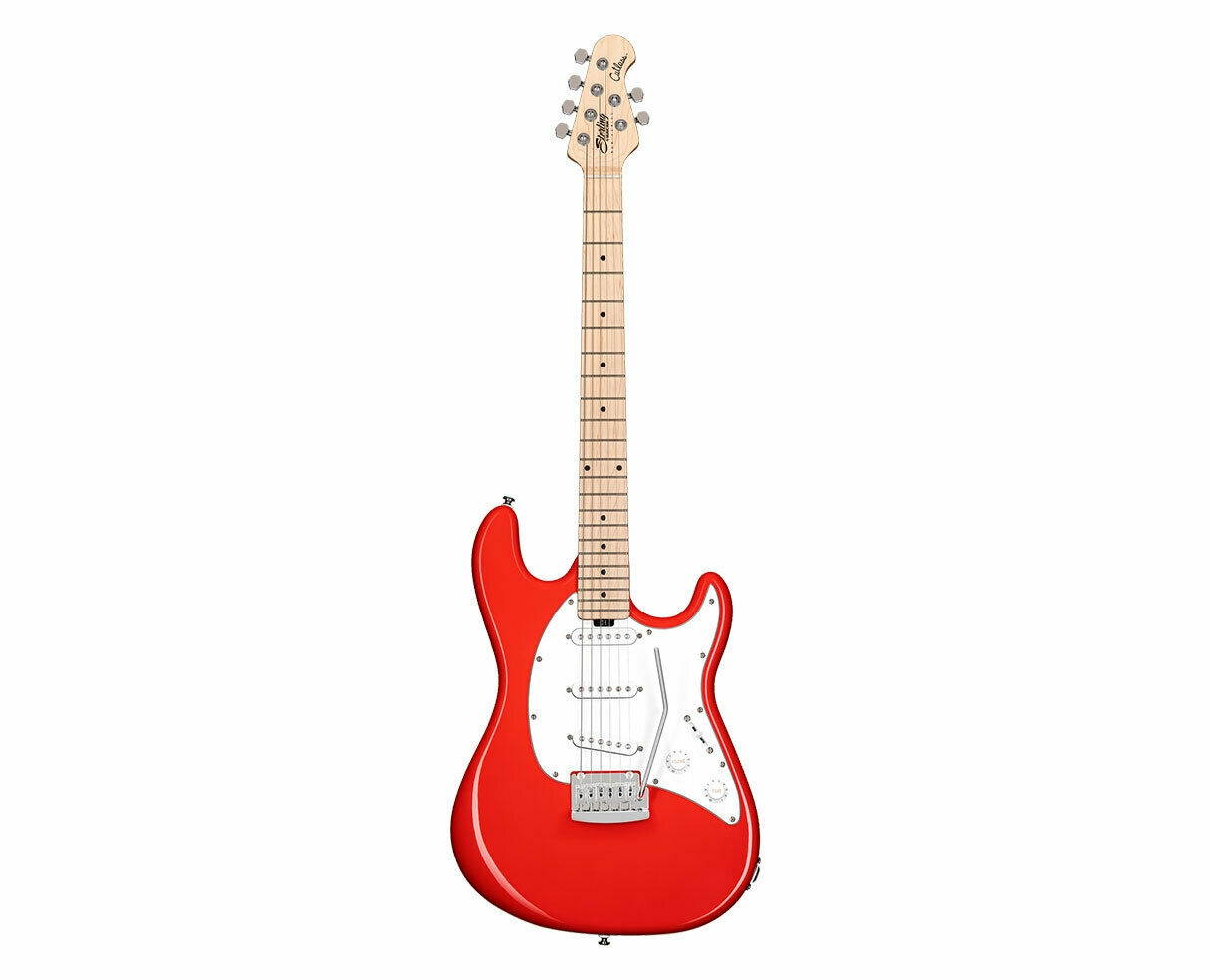 Sterling by Music Man Cutlass SSS in Fiesta Red