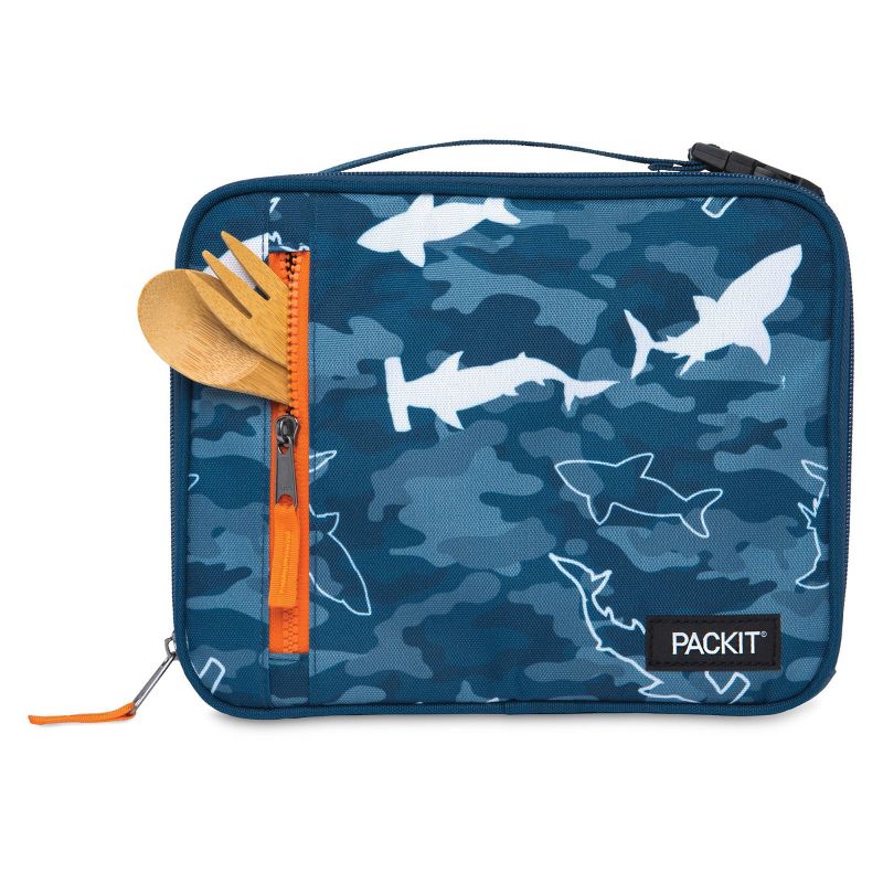 Packit Freezable Classic Lunch Box - Camo Sharks