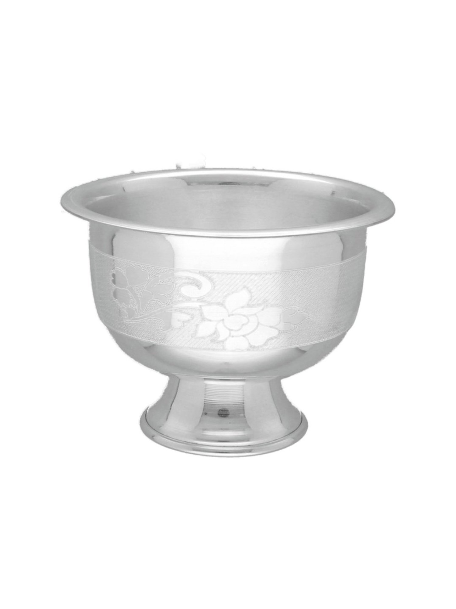 Sri Jagdamba Pearls 0.8 Silver Classic Silver Bowl - 47 gm