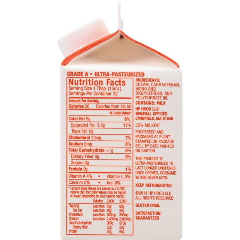 Hood Heavy Cream - 1pt