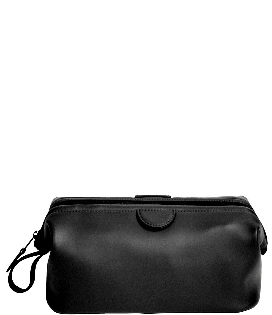 ROYCE New York Leather Deluxe Toiletry Bag